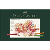 Faber-Castell 128536 - Estuche de cartón con 36 tizas pastel polychromos- multicolor